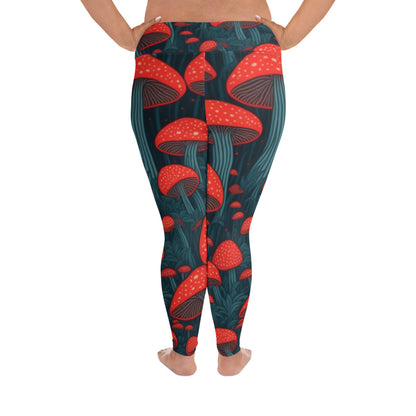 All-Over Print Plus Size Leggings