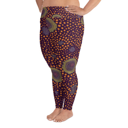 All-Over Print Plus Size Leggings